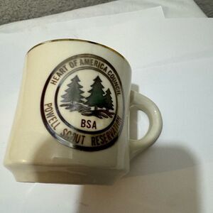 Vintage Boy Scout mugs Baden-Powell Scout Reservation Boy Scout